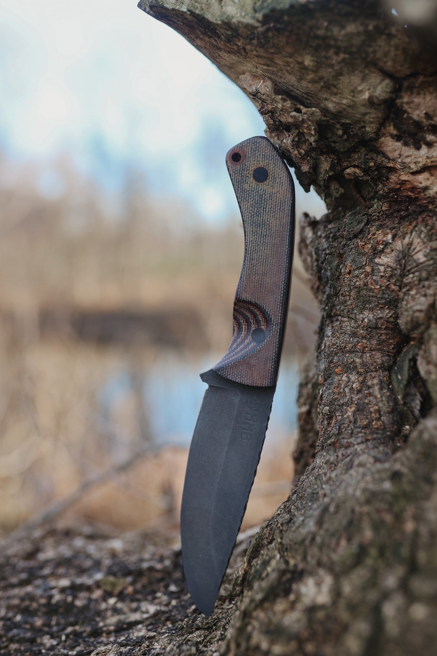 Series 1 Custom Jr - Deep Autumn, G10 Pins, Contoured grip.