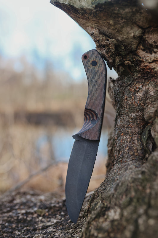 Series 1 Custom Jr - Deep Autumn, G10 Pins, Contoured grip.