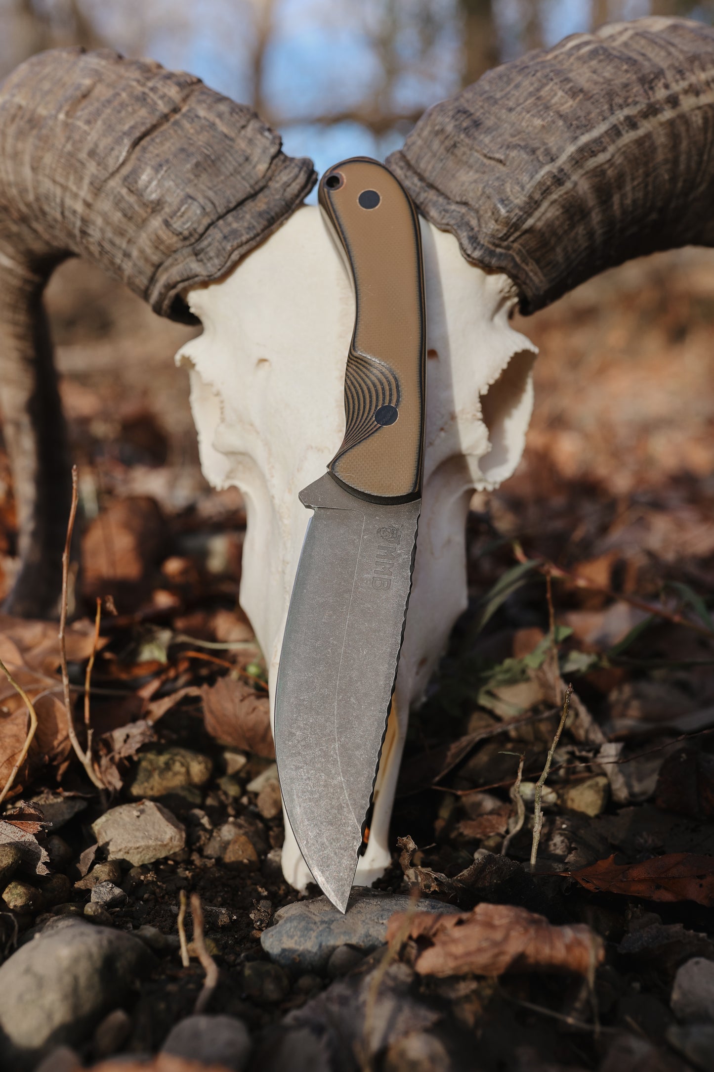 Series 1 CUSTOM Jr - Tan and Black G10, G10 Pins, Contoured grip.